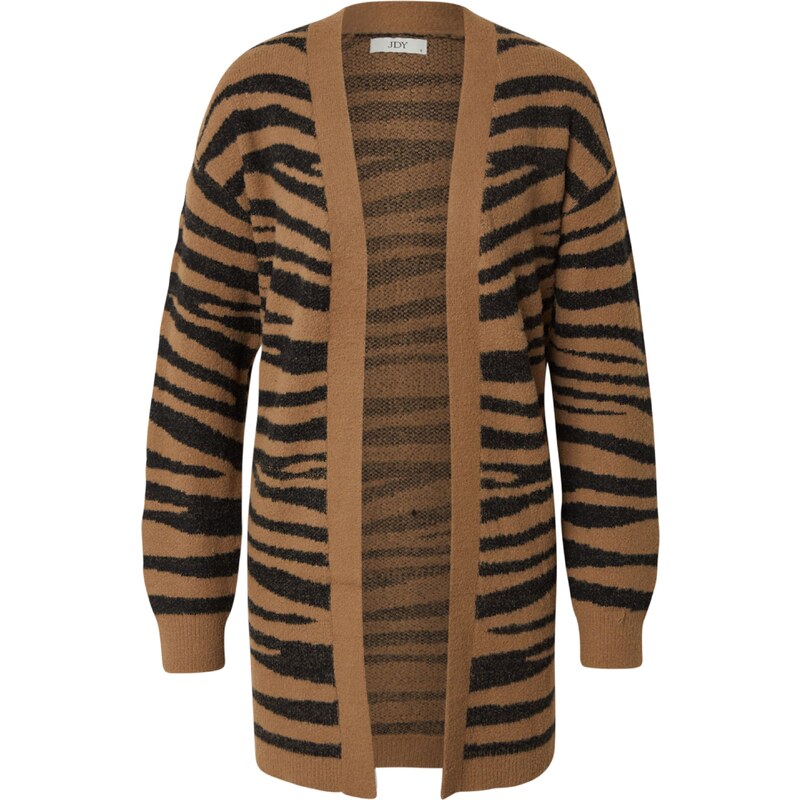 JDY Kardigán JDYLorraine karamelová / čierna 59645252