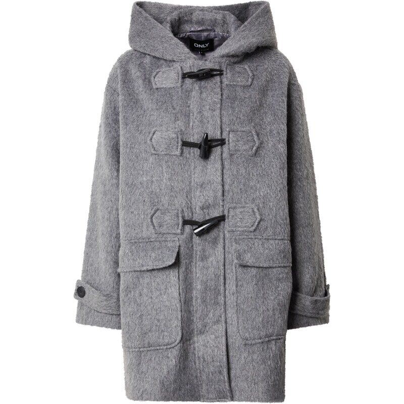 ONLY Prechodný kabát ONLVILDA sivá melírovaná 59645498