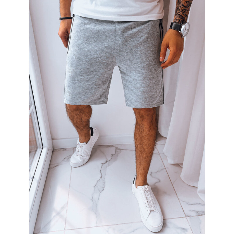 Spodenki messkie dresowe jasnoszare Dstreet SX2217 51884141