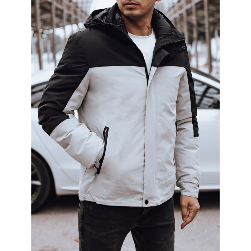 Pánska zimná bunda s kapucňou Dstreet TX4896 - výpredaj 66908624