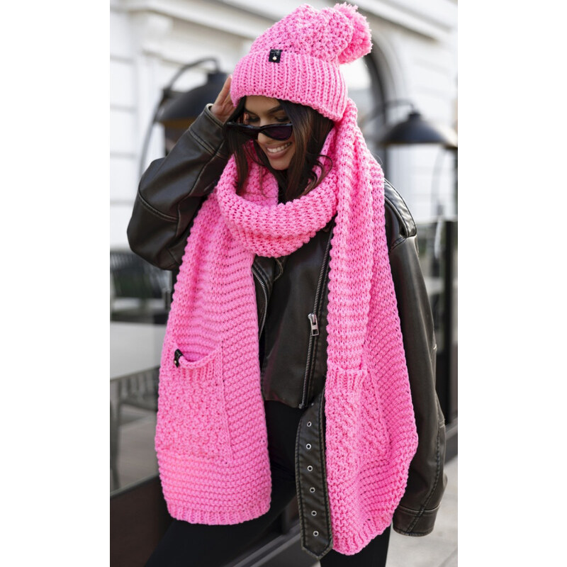 Fashionweek Súprava dámskej čiapky, šálu JK-ALASKA 59813533