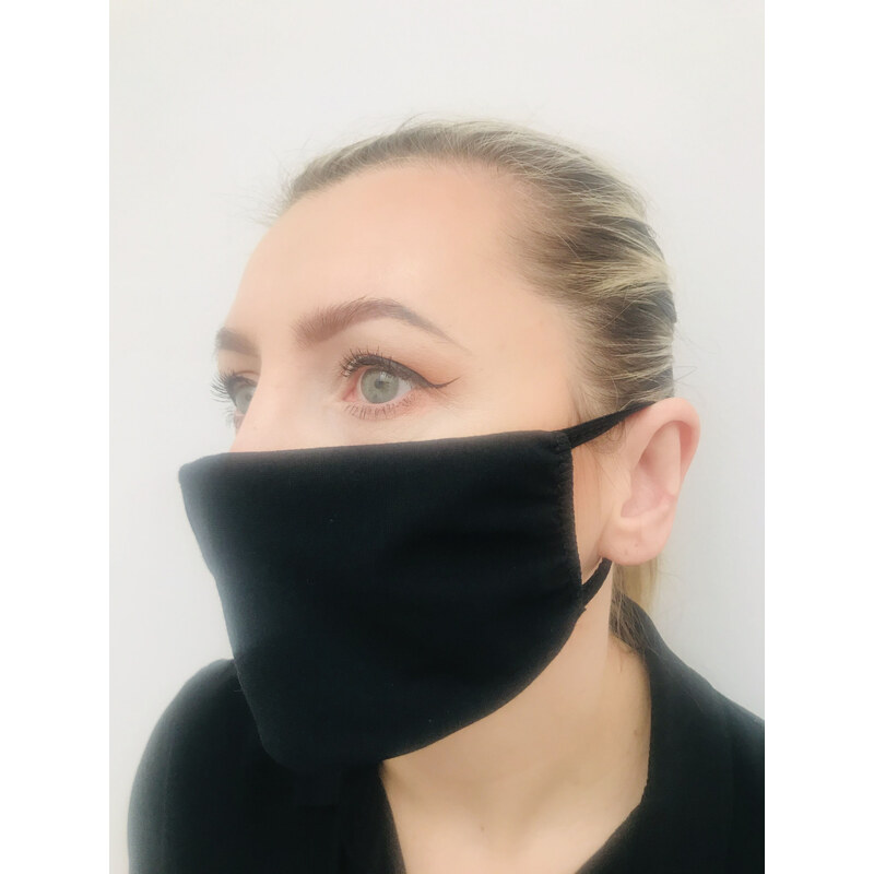 BE maska (bavlna + elastan) s vreckom na filter - 10 kusov - Babell 34858628