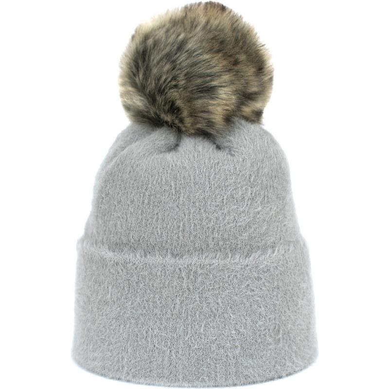 Svetlosivá čiapka Soft Fluff - Art of Polo 34858662