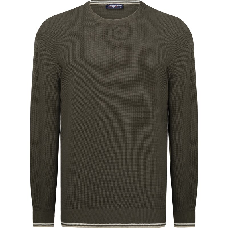 Jimmy Sanders Sveter svetlosivá / tmavosivá 59644727