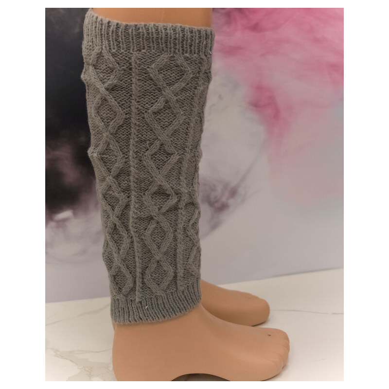 PERSAIL Pletené sivé ponožkové návleky ARTEX 59655725