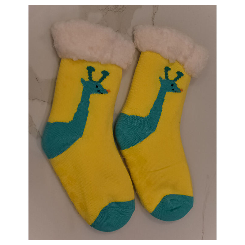 PERSAIL Detské zateplené termo ponožky ŽIRAFA 5 20-27 59655755