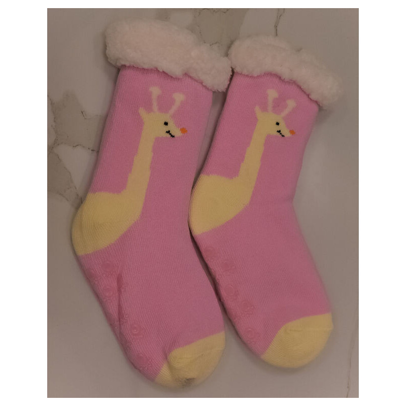 PERSAIL Detské zateplené termo ponožky ŽIRAFA 4 20-27 59655756