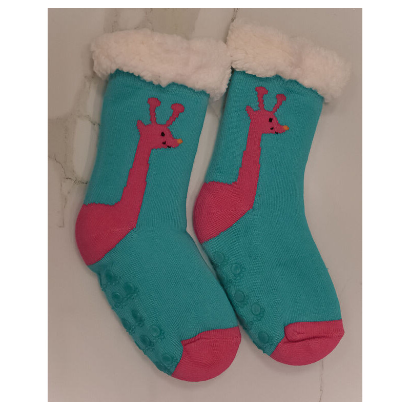 PERSAIL Detské zateplené termo ponožky ŽIRAFA 3 59655757