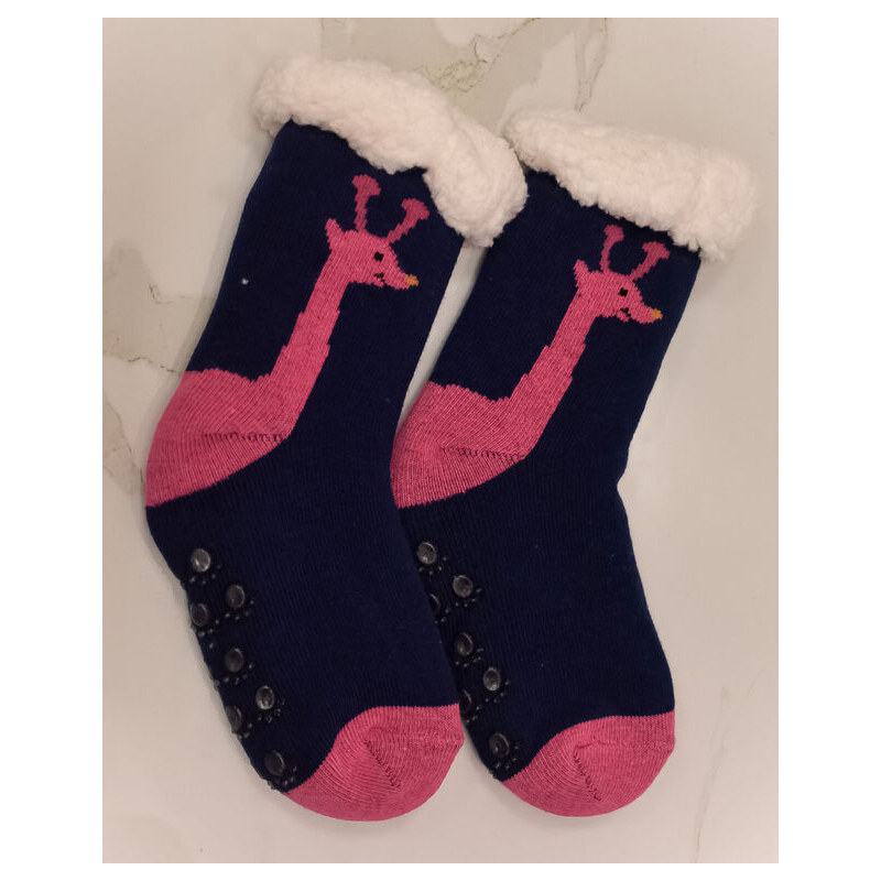 JOHN-C Detské zateplené termo ponožky ŽIRAFA 20-27 59655759