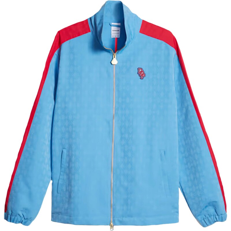 PUMA Športová mikina so zipsom modrá / červená 67751010