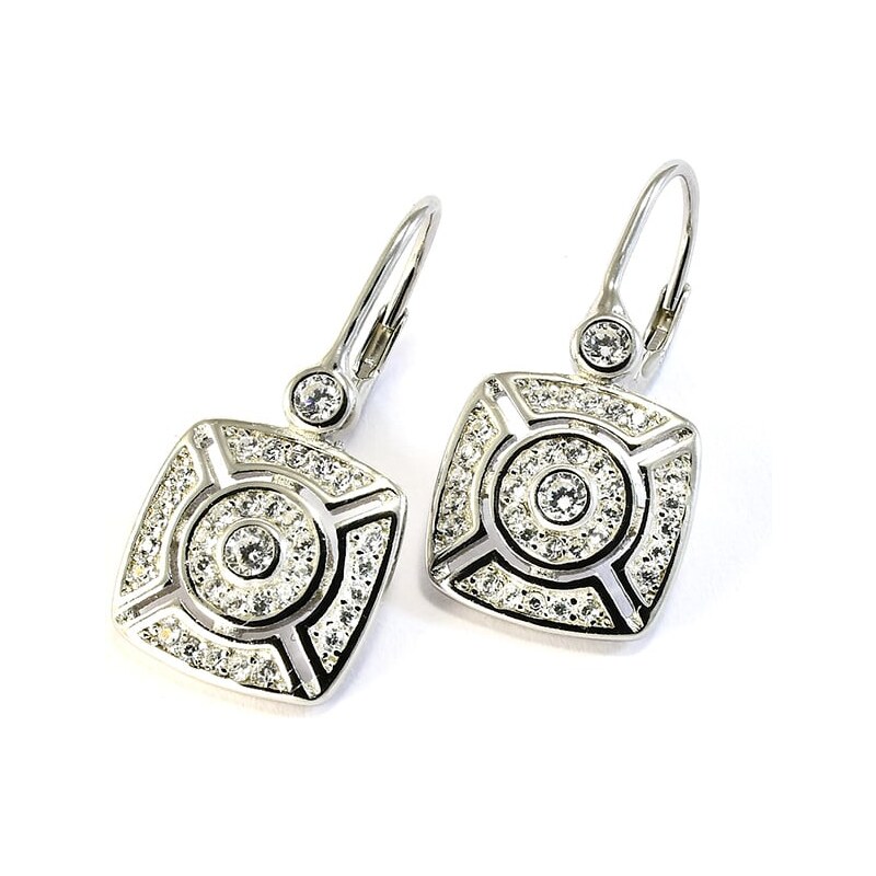 Strieborné náušnice Glare 645 59668954