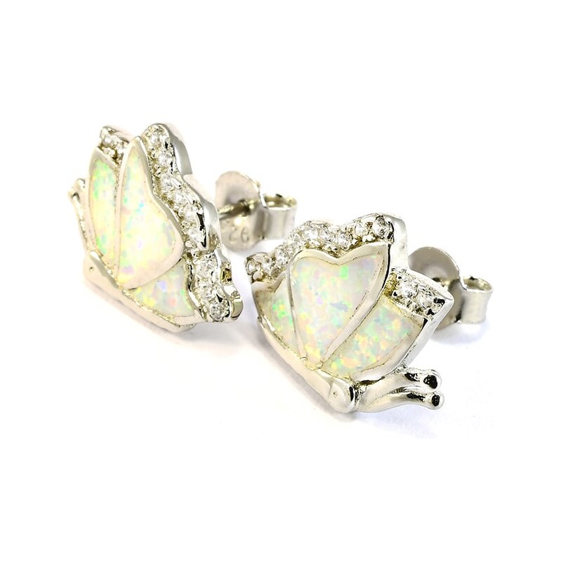 Strieborné náušnice Glare 651 59668960