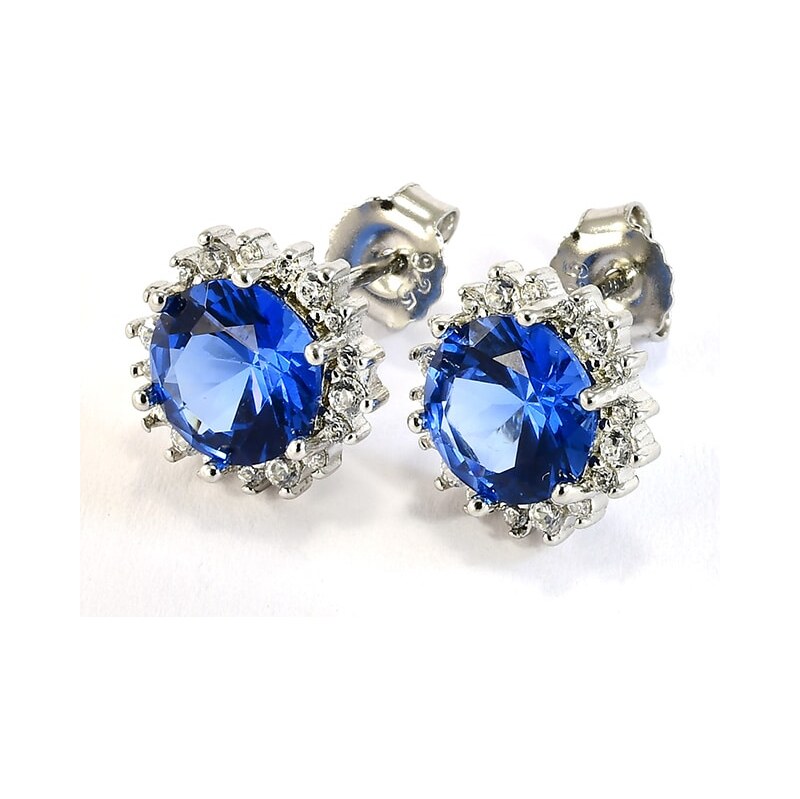 Strieborné náušnice Glare 648 59668957