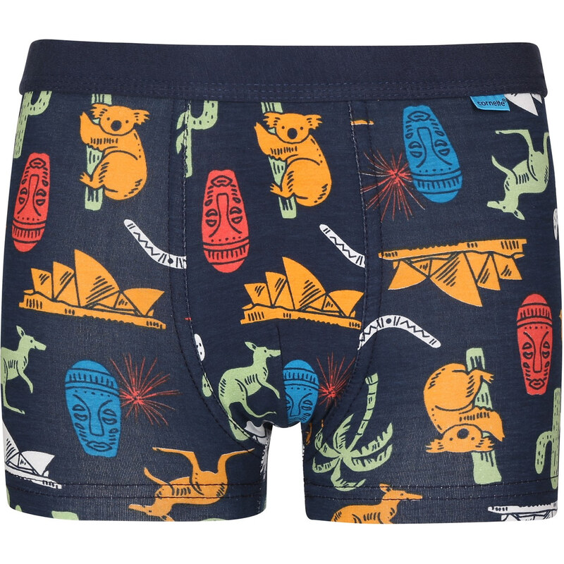 Chlapčenské boxerky Cornette Young viacfarebné (700/134) 134 66060790