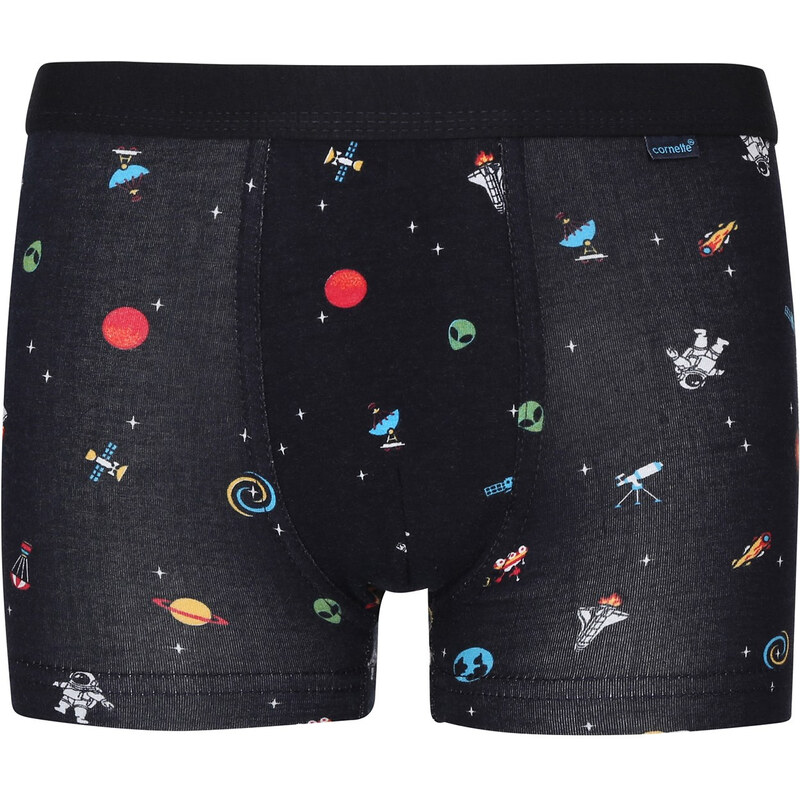 Chlapčenské boxerky Cornette Young modré (700/130) 134 66060791