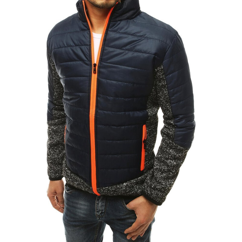 Pánska bunda prechodná tmavomodrá Dstreet TX3783z 65502893