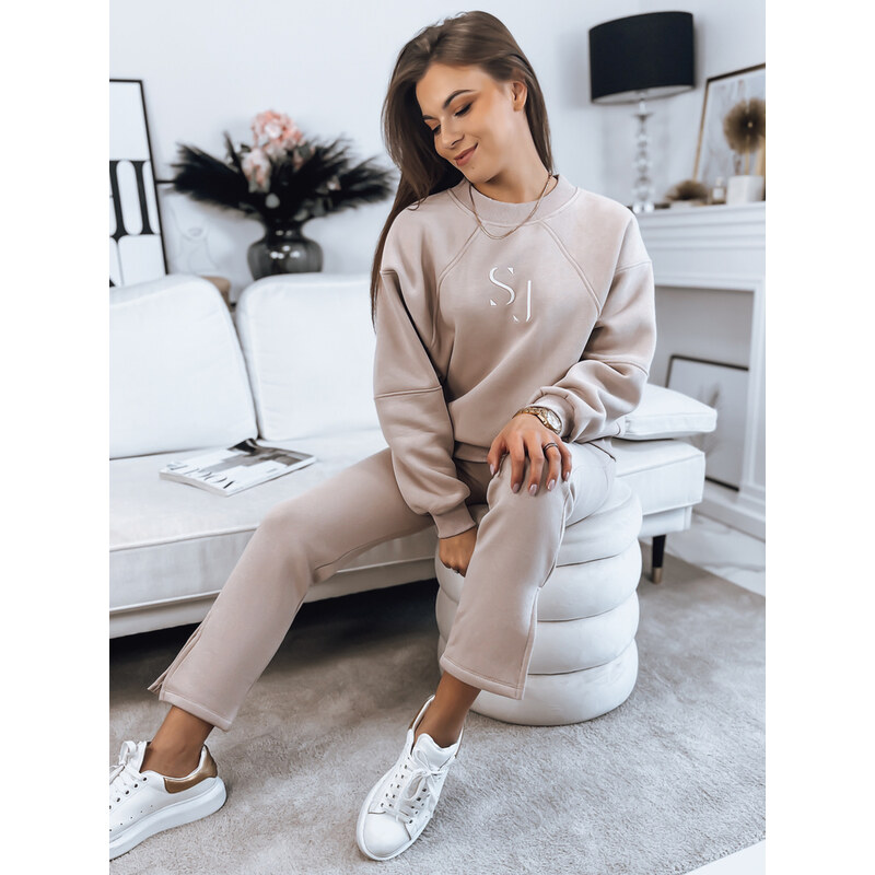 Dámsky teplákový súprav FILAR béžový Dstreet 50689043