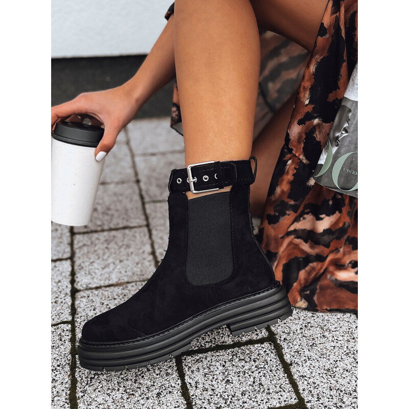 Dámske čižmy MADDEN Farba čierna DSTREET 59905019