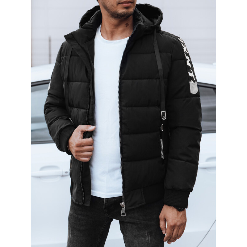 Pánska prešívaná bunda Farba čierna DSTREET TX4637 65597633