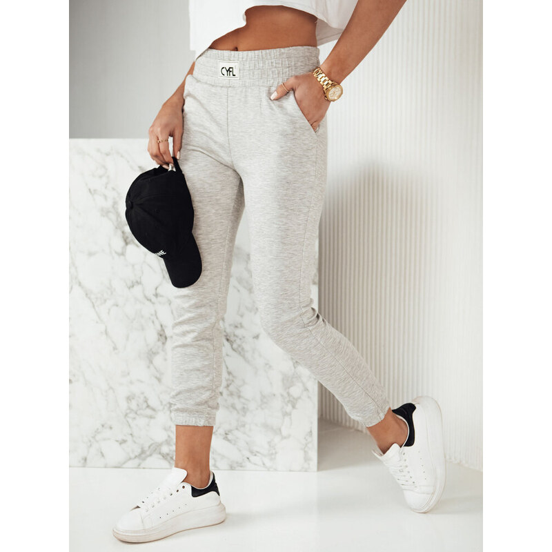 Dámske teplákové nohavice CYFL Farba sivá DSTREET 50687861