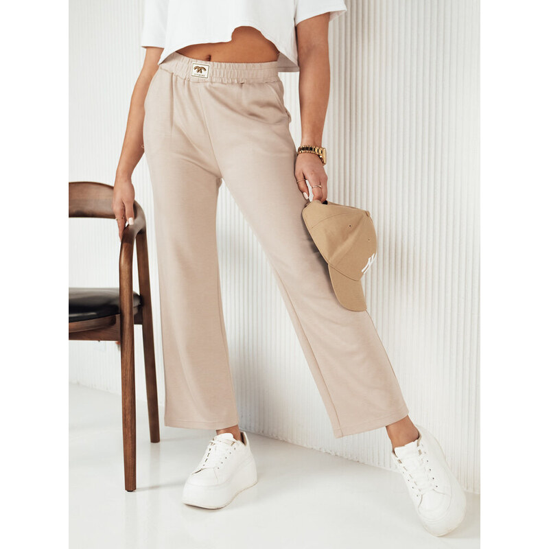 Dámske teplákové nohavice AXEL Farba béžová DSTREET 50641569