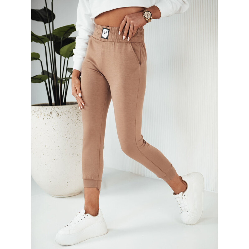 Dámske teplákové nohavice LOREN Farba ťavia DSTREET UY1827 65597947