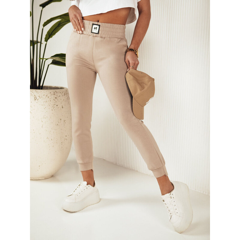 Dámske teplákové nohavice LOREN Farba ťavia DSTREET UY1827 67027106