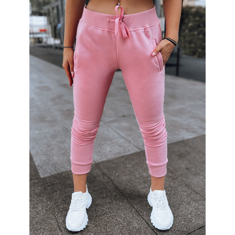 Dstreet Dámske tepláky FITS červené UY0533 65481933