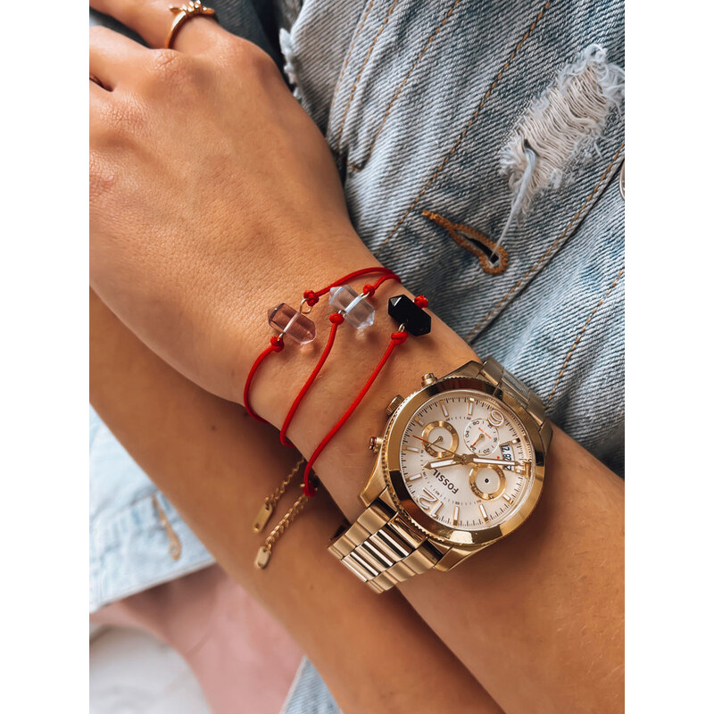 Dámska náramková CRISTAL Farba červená DSTREET 66319475