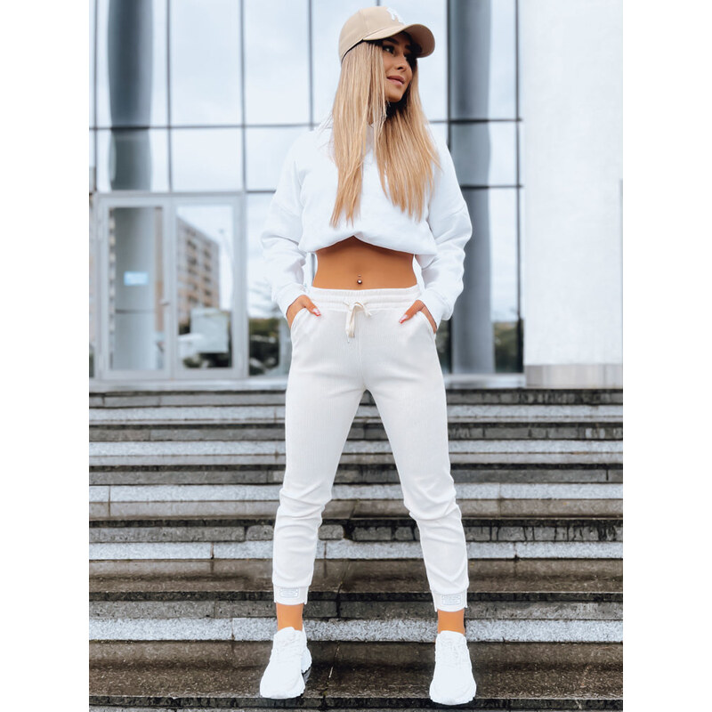 Dámske teplákové nohavice JAMES Farba béžová DSTREET 50668485