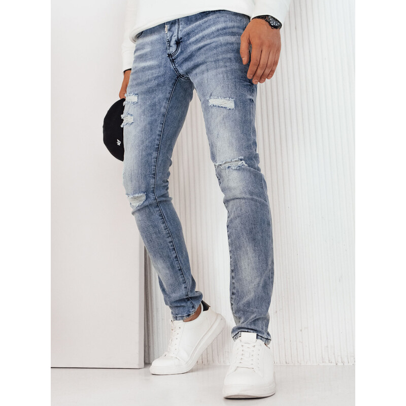 Pánske rifle Farba modrá DSTREET UX4232 65597982