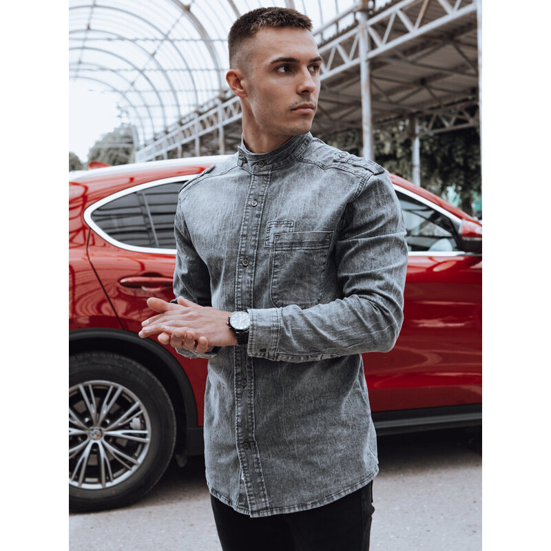 Pánska košeľa s dlhým rukávom Dstreet DX2585 65806044