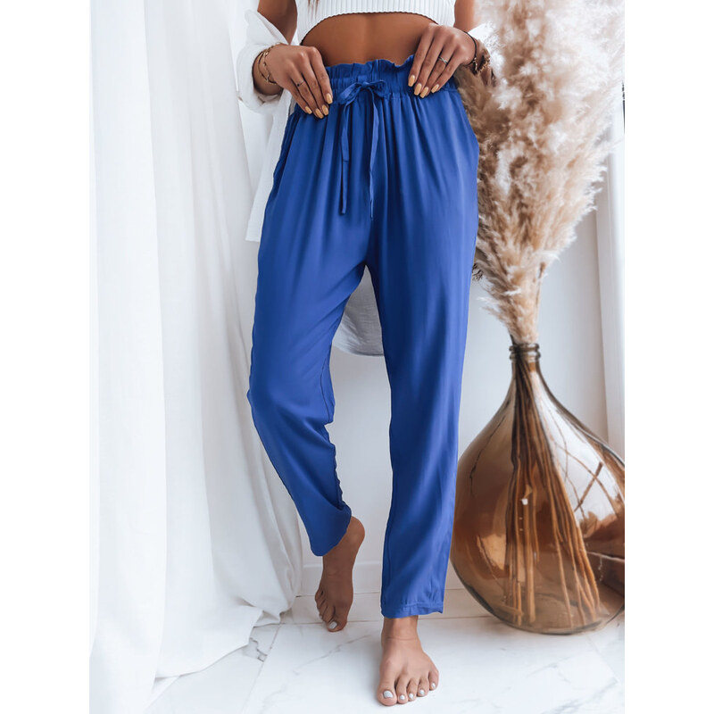 Dámske nohavice casual ADELIS Farba horčicová DSTREET 50679438