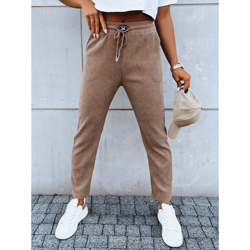 Dámske teplákové nohavice STARLUXE Farba camelová DSTREET 50684265