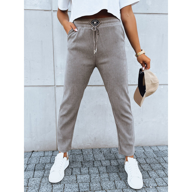 Dámske teplákové nohavice STARLUXE Farba ťavia DSTREET UY1646 67027096