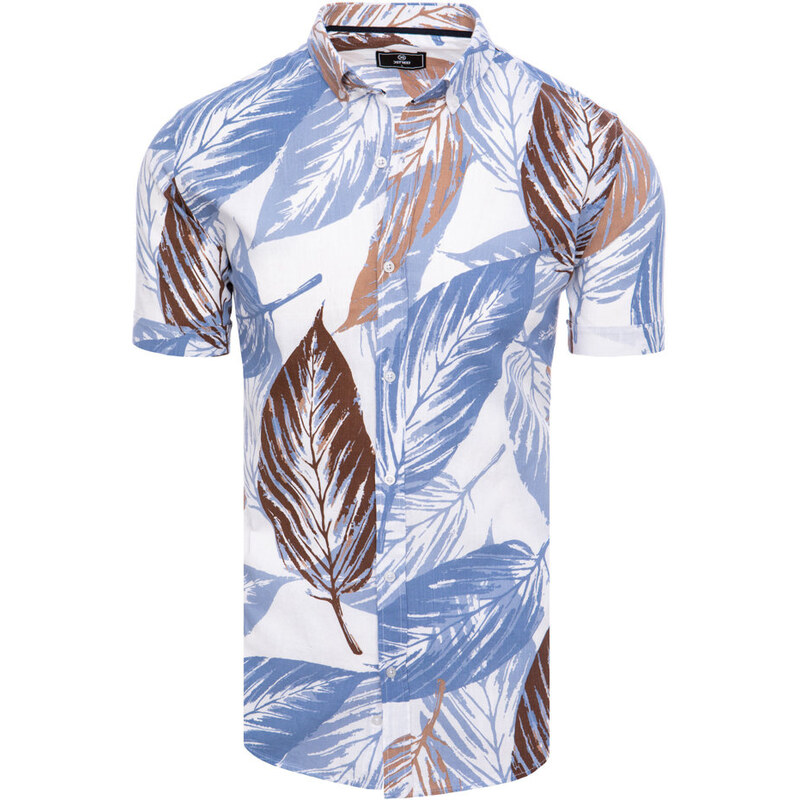 Pánska elegantná košeľa Farba Biela DSTREET KX1032 65690944