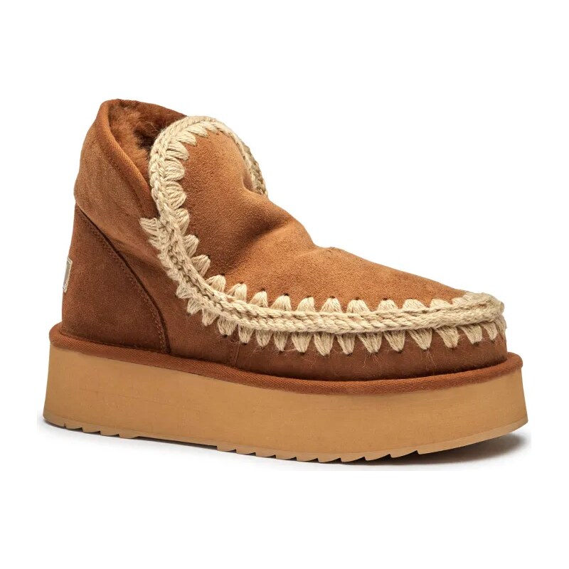 MOU Snehule Mini Eskimo Platform | vlna | semiš 66855739