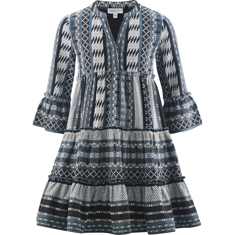 happy girls Šaty modrá / čierna / biela 60868295