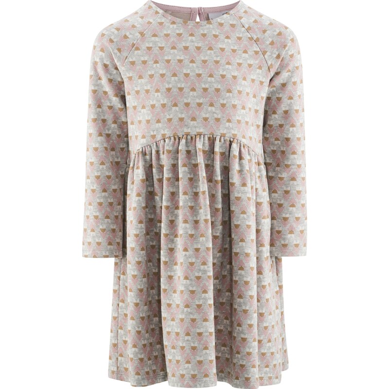 happy girls Šaty svetlohnedá / svetlosivá / ružová / šedobiela 60868306