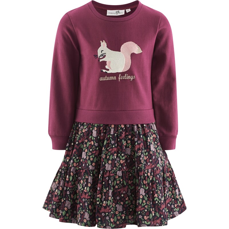 happy girls Šaty Eichhörnchen námornícka modrá / svetlozelená / 60868339