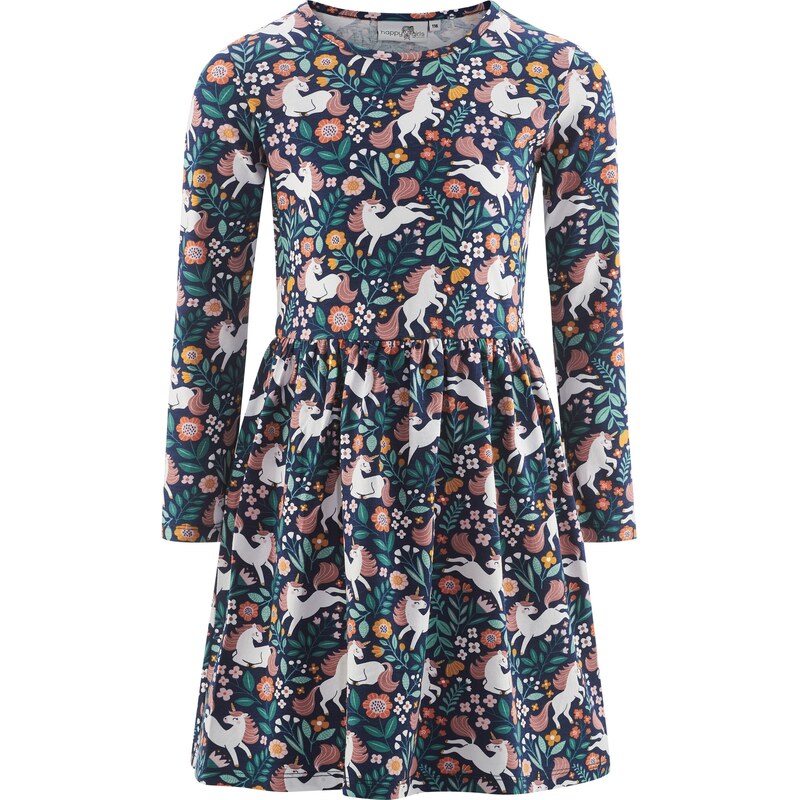 happy girls Šaty námornícka modrá / smaragdová / oranžová / biela 60868361