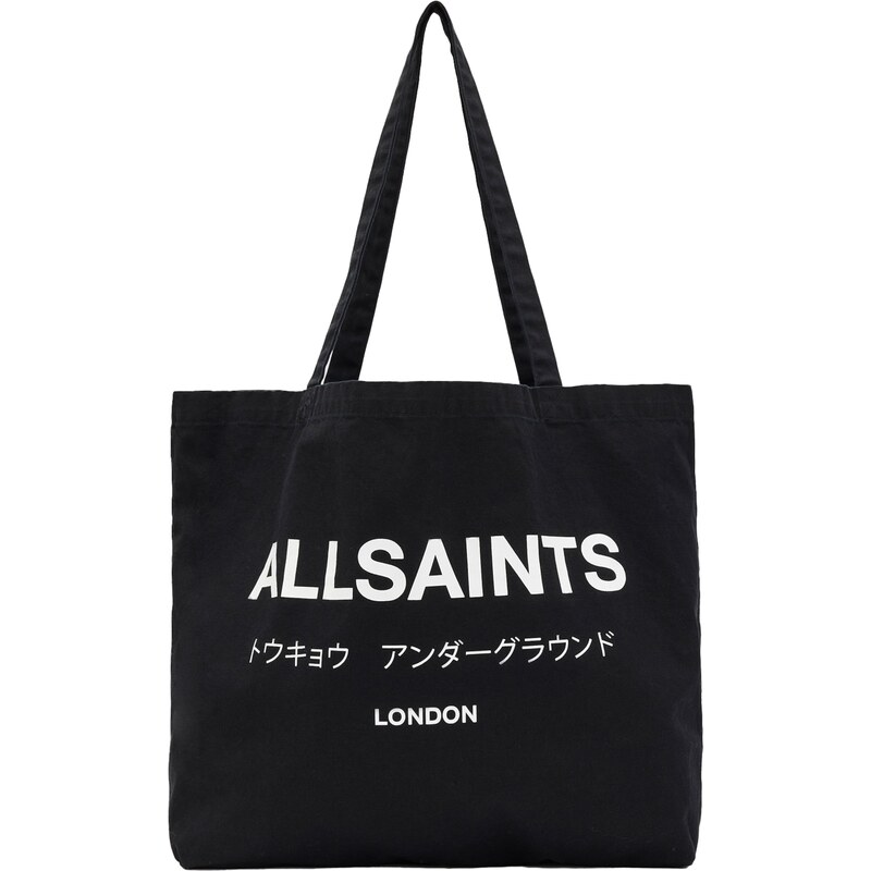 AllSaints Shopper UNDERGROUND čierna / šedobiela 59703224