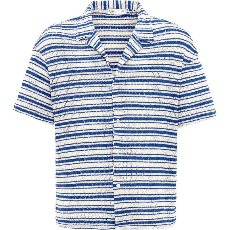 VAMOS CLO Košeľa modrá / biela 60683169