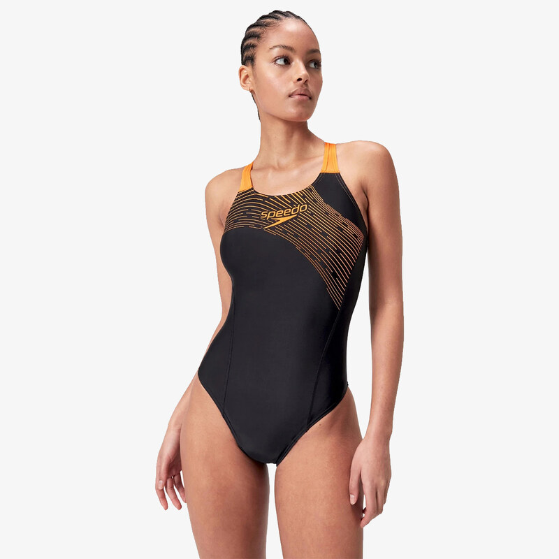 Speedo MEDLEY LOGO MDLT AF BLACK/ORANGE 32 63099298