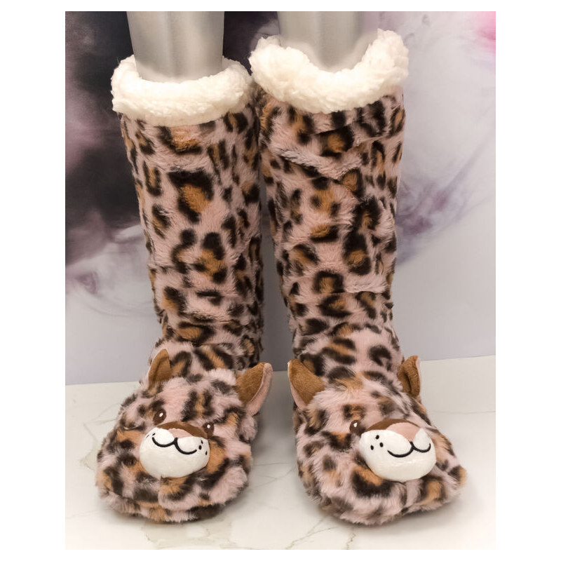 PERSAIL Dámske zateplené termo ponožky LEOPARD 2 59705155