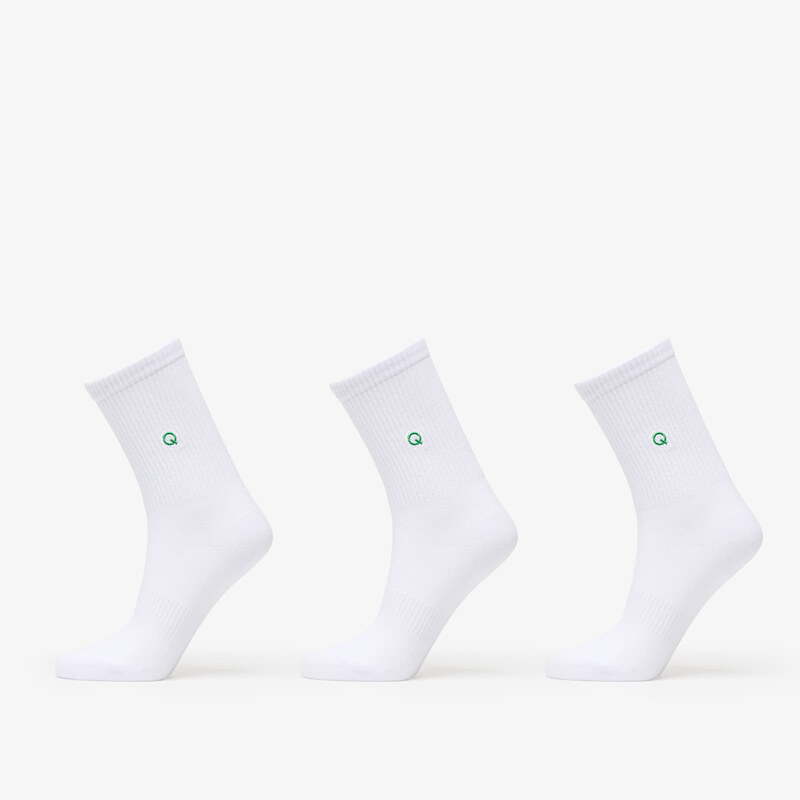 Queens Essential Short Crew Socks 3-Pack White 36-38 59716765