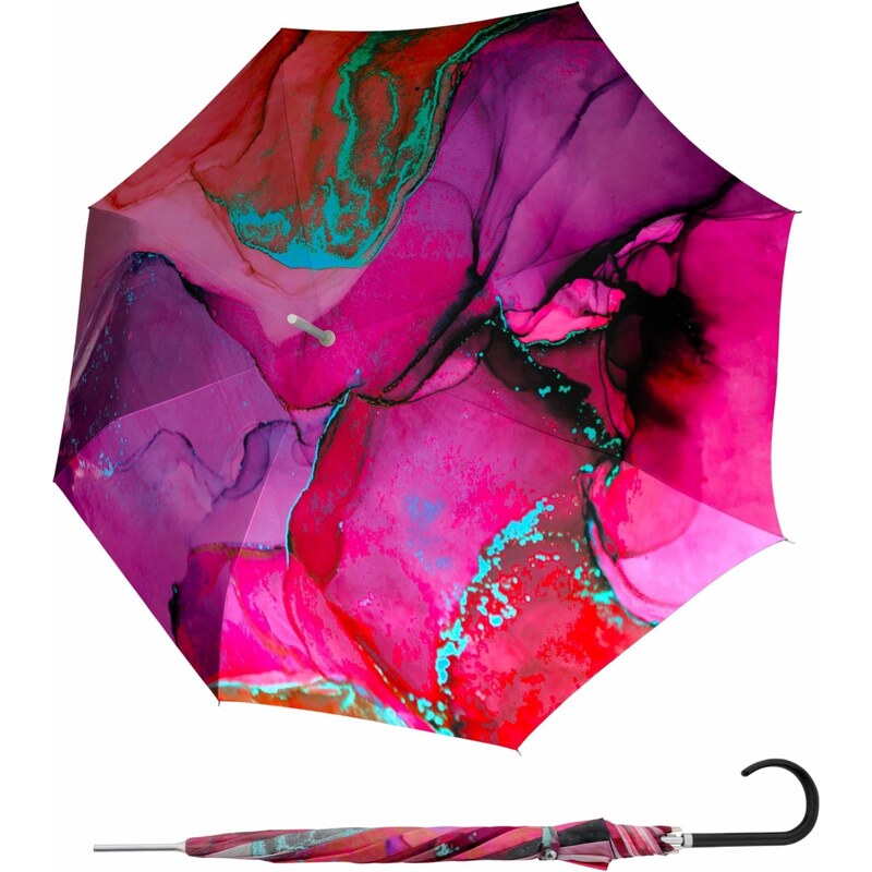 Veľký dáždnik Doppler Carbonsteel Long AC Marble Pink 59712795