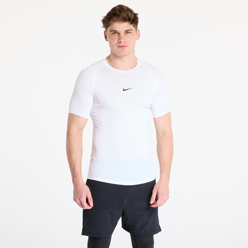 Tričko Nike Pro Mens Dri-FIT Tight Short-Sleeve Fitness Top White/ 59724384