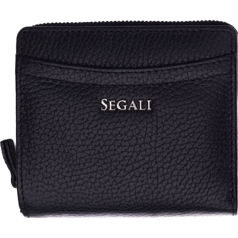 SEGALI Dámska kožená peňaženka 7544 B black 66589559