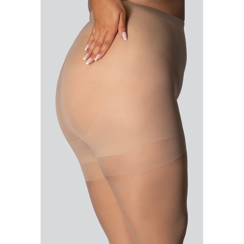 Zoštíhľujúce pančuchy XXL QUEEN SIZE SHAPING 30 DEN Mona 67582755